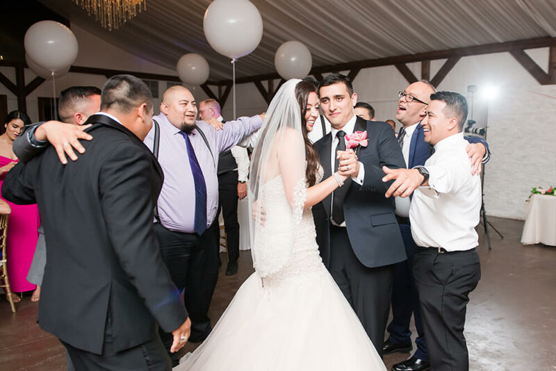 wedding reception dacning