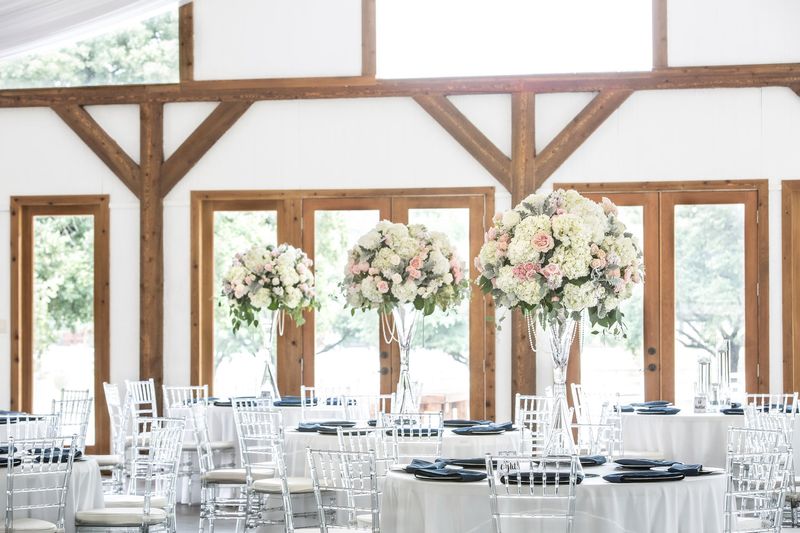 wedding decoration in wedding venue