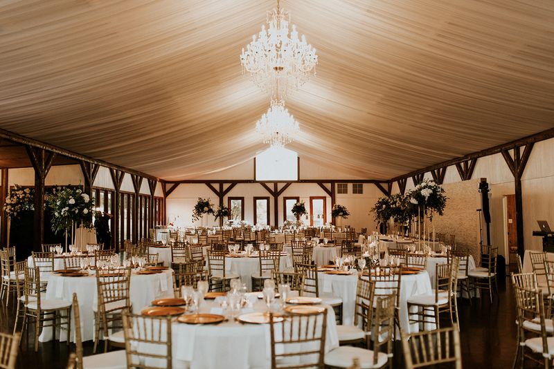 wedding decoration in wedding venue