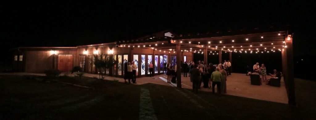 A shot of a beautiful reception for a banquet or galas.