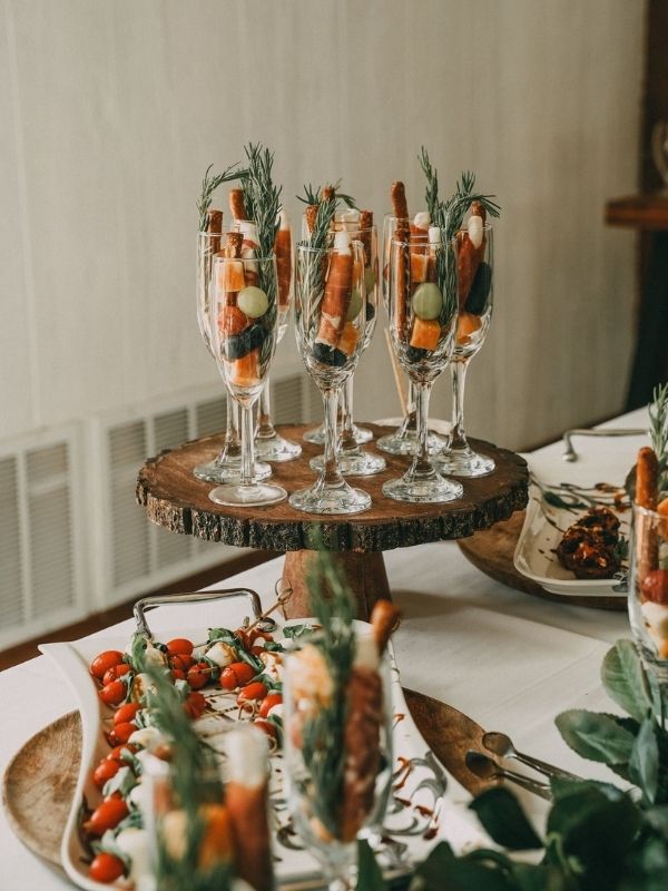 A picture of beautifully prepared food.